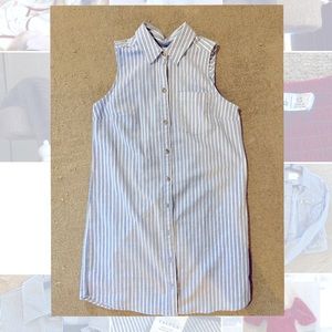 Cotton stripped dress